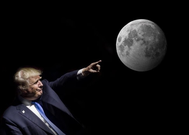 La última orden ejecutiva de Trump mira más allá de la Tierra: Aterrizaje en la Luna para 2028 y puesto de avanzada lunar para 2030