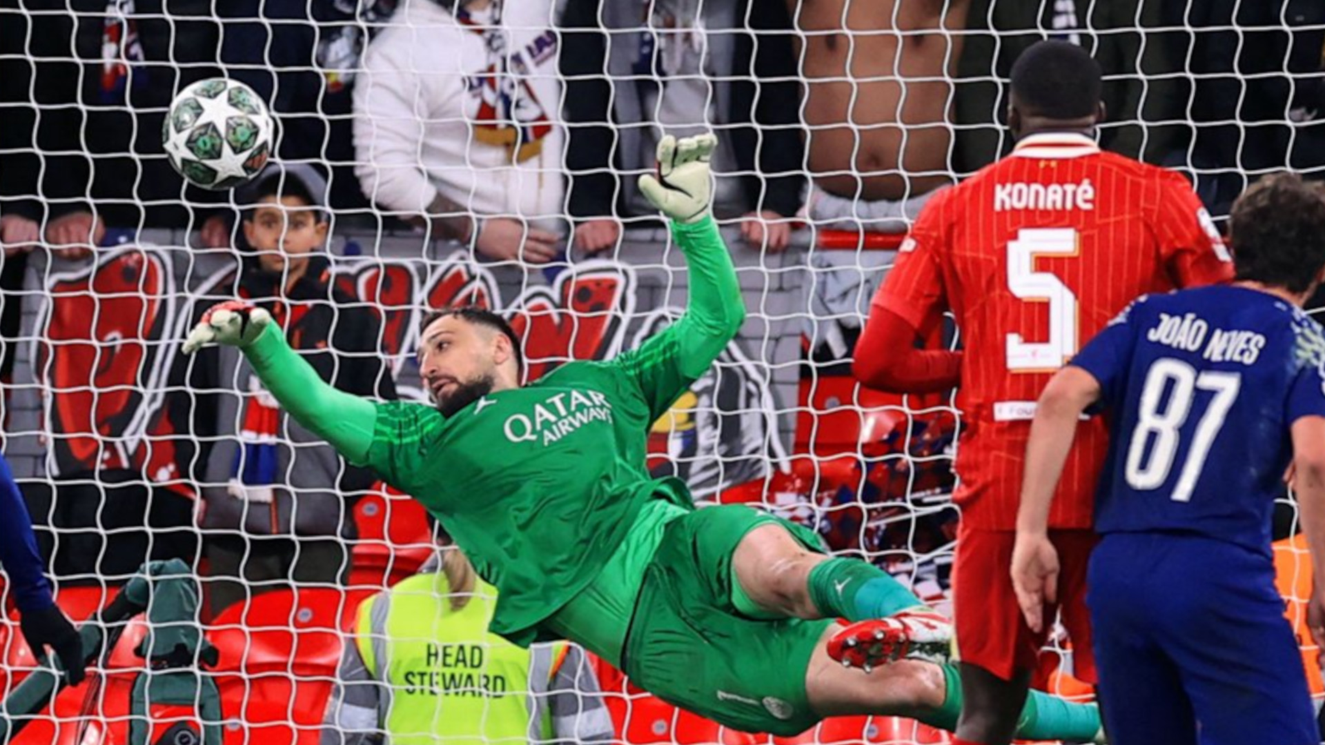 El Liverpool cae en Champions contra un fortalecido PSG que triunfa en los penaltis