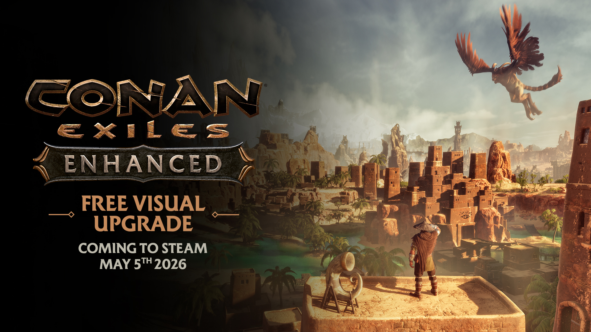 FunCom celebra ocho años del lanzamiento de Conan Exiles con una versión Enhanced, gratis para los jugadores del original en Steam