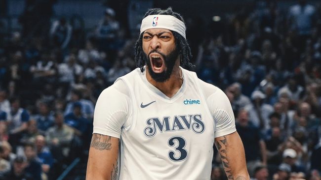 Más malas noticias para los Dallas Mavericks: Anthony Davis estará un mes de baja por lesión