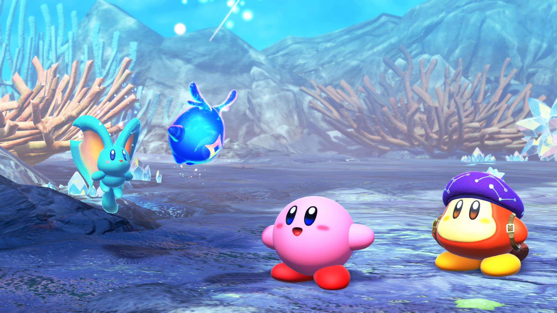 Kirby y la Tierra Olvidada + El Mundo Astral presenta un tráiler general desgranando el nuevo contenido