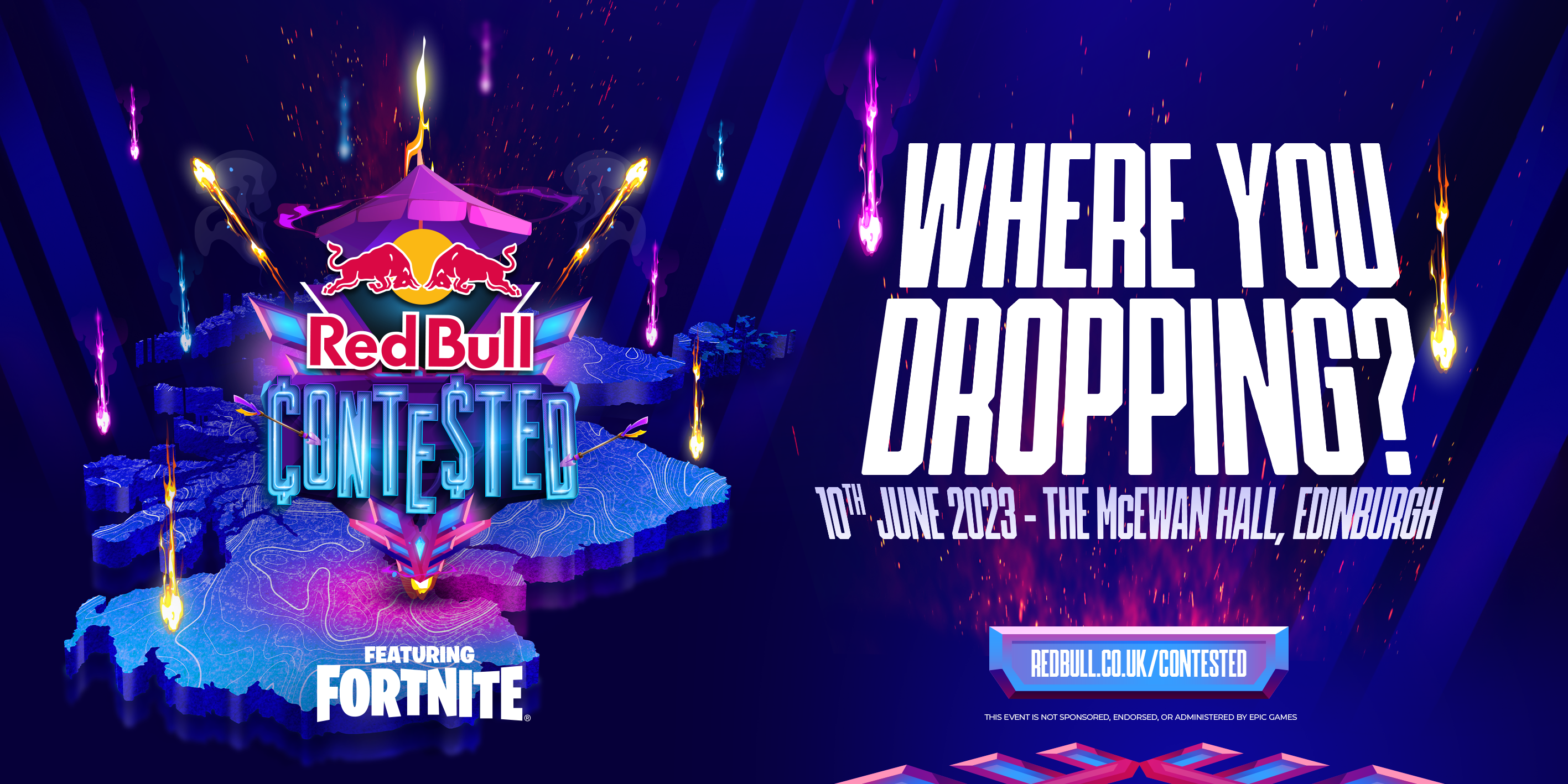 Red Bull challenged to be Fortnite’s first major UK event