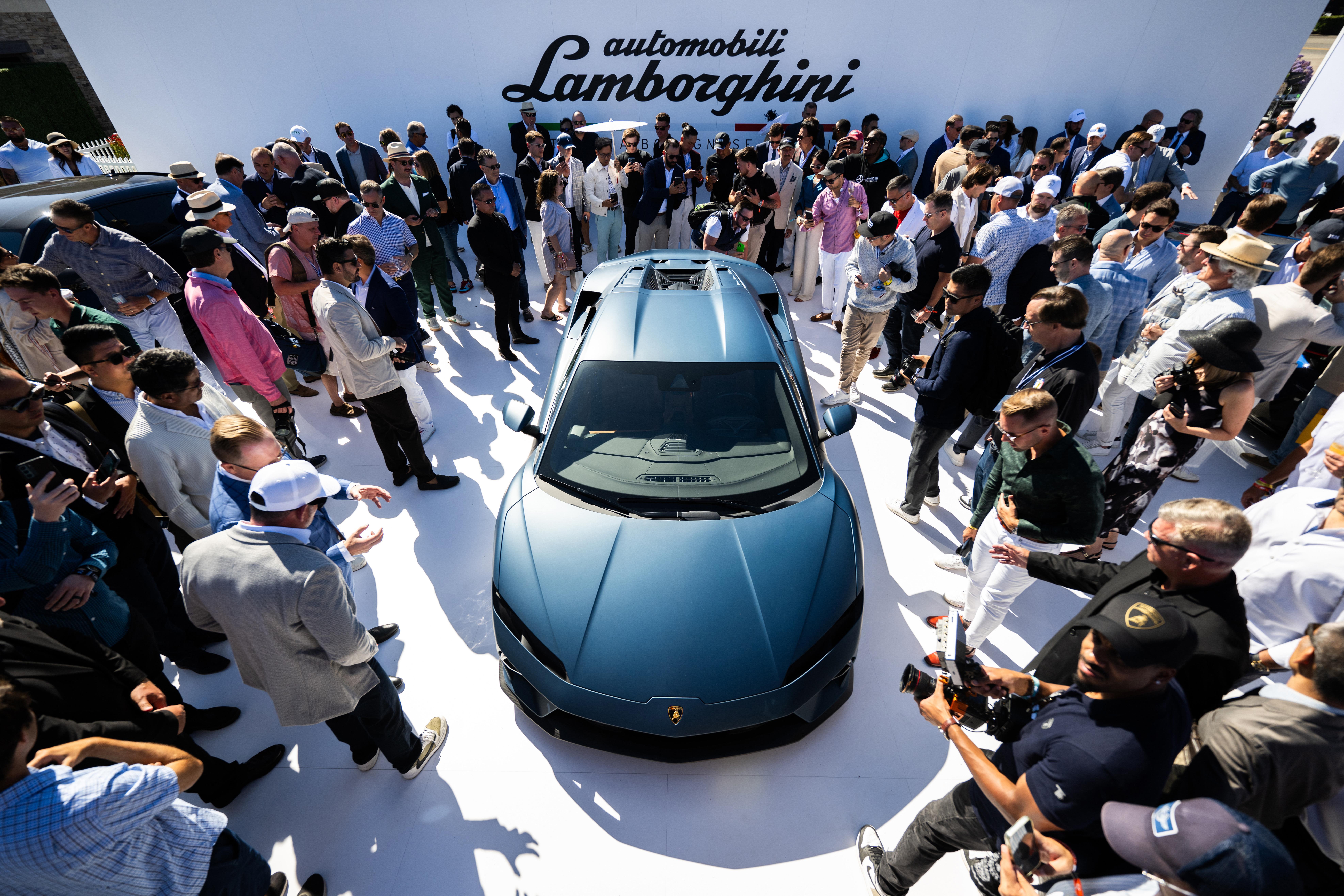 Lamborghini presenta el Temerario en la Monterey Car Week