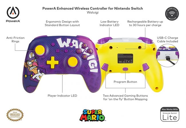 El mando de Switch perfecto para pedir a Waluigi en Smash