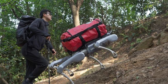 Unitree presenta un robot cuadrúpedo que puede caminar continuamente durante cinco horas