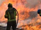 Un incendio forestal obliga a evacuaciones masivas en Creta