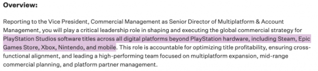 PlayStation insinúa un gran impulso multiplataforma