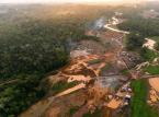 Los mineros ilegales asolan la Amazonia a un ritmo r&eacute;cord mientras el precio del oro se dispara.