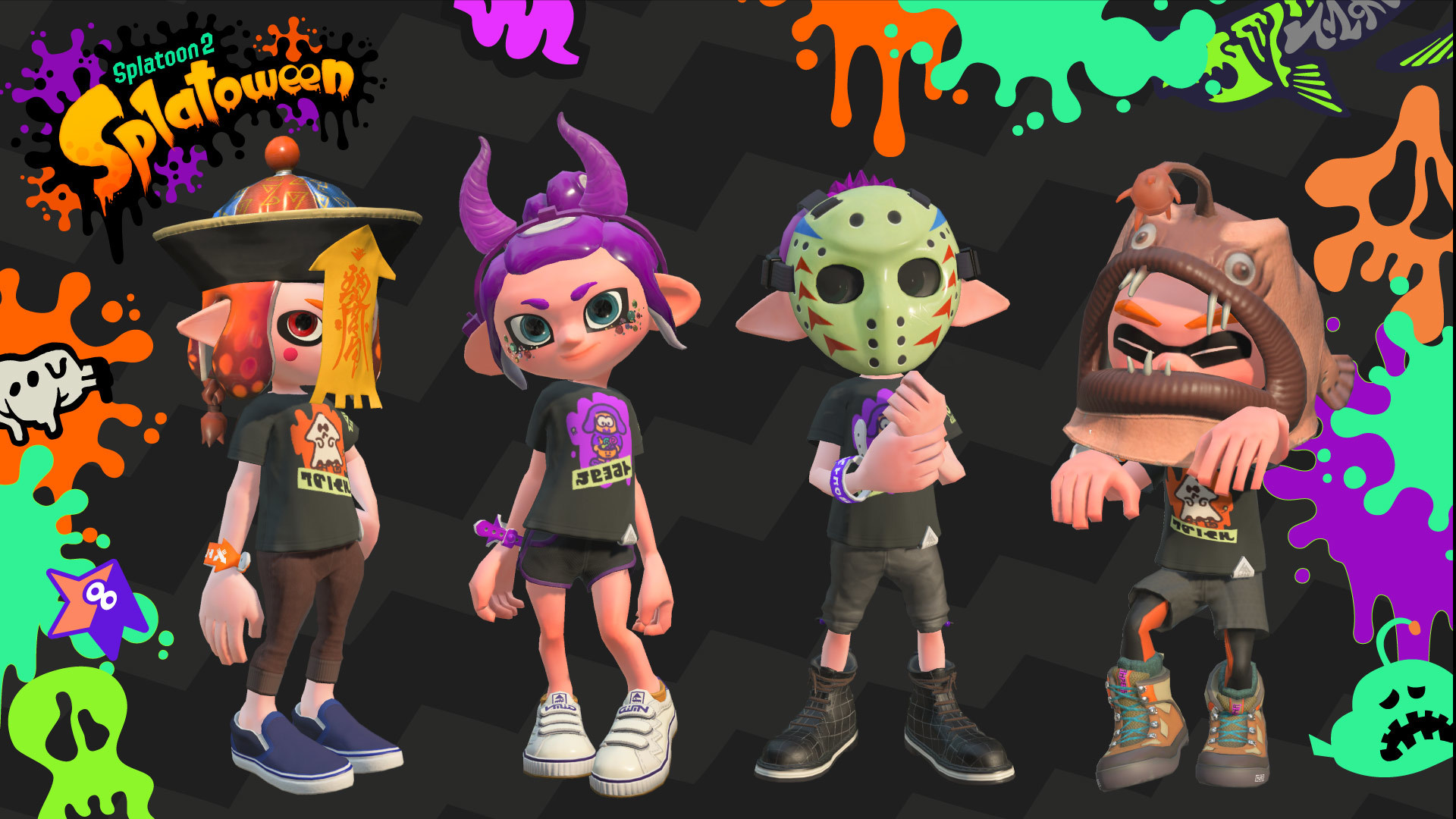 Splatoween vuelve a Splatoon 2 con más ropas y complementos