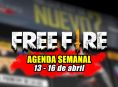 Free Fire: Agenda semanal del 13 al 16 de abril con la AAA y la skin Lady Violeta