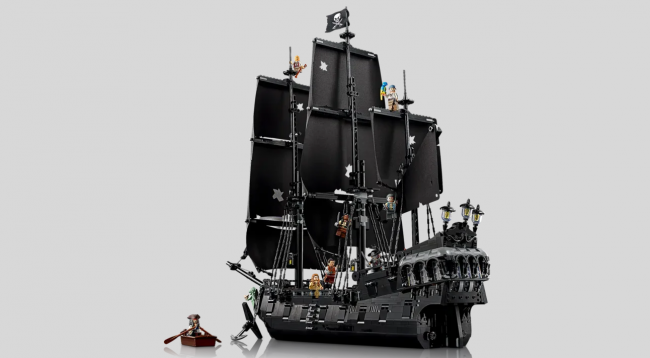 LEGO presenta una construcción de 2.862 piezas inspirada en La Perla Negra