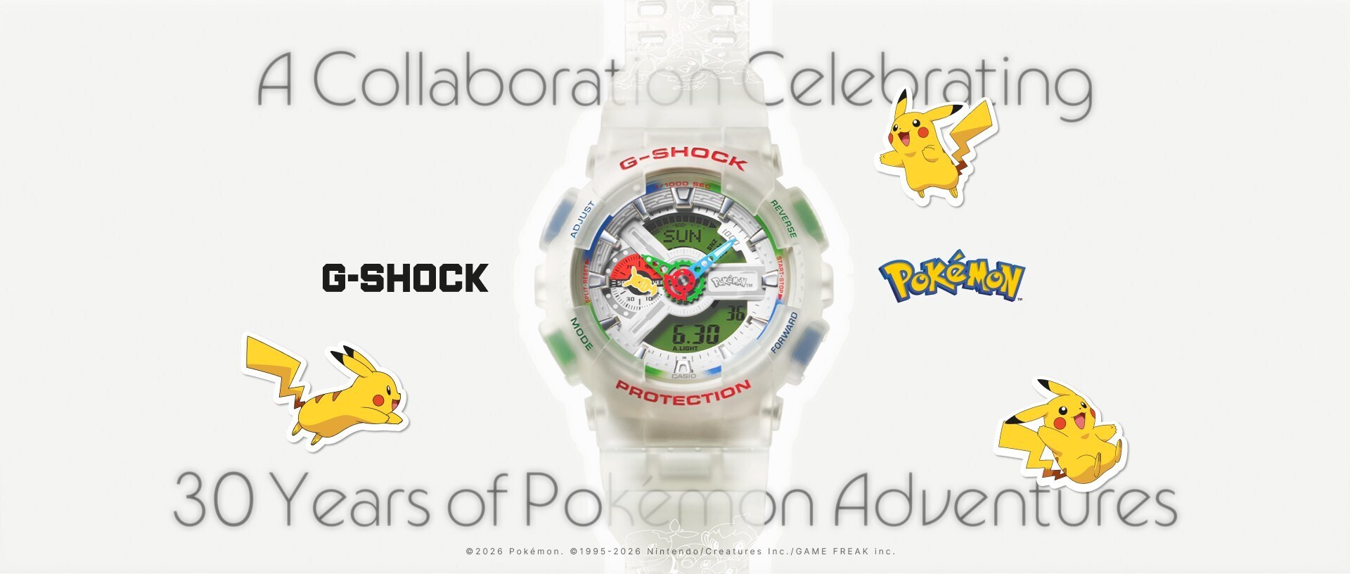 ¿Hay algo más noventero que los relojes Casio y los Pokémon? Pues ahora se juntan