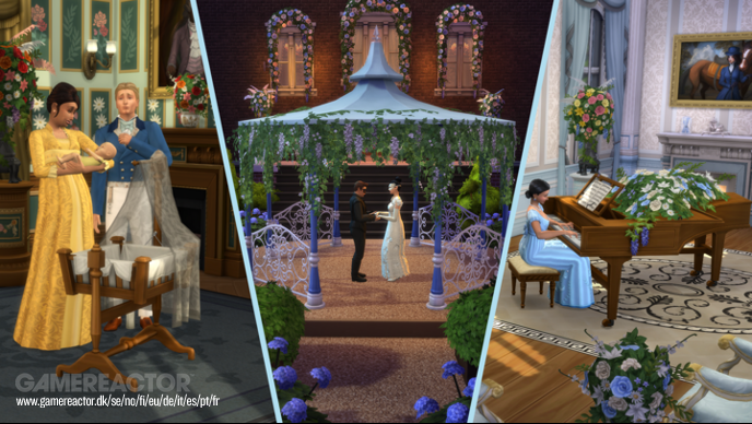 ¡Atención, debutantes! La próxima temporada de la sociedad de Los Bridgerton se vive en Los Sims 4 y su nueva actualización