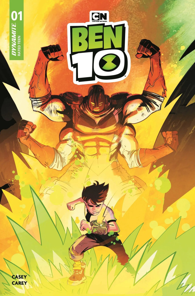 La nueva serie de cómics de Ben 10 reimagina al personaje al estilo de Absolute
