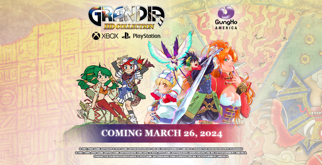 Grandia HD Collection llegará este mes a PlayStation y Xbox