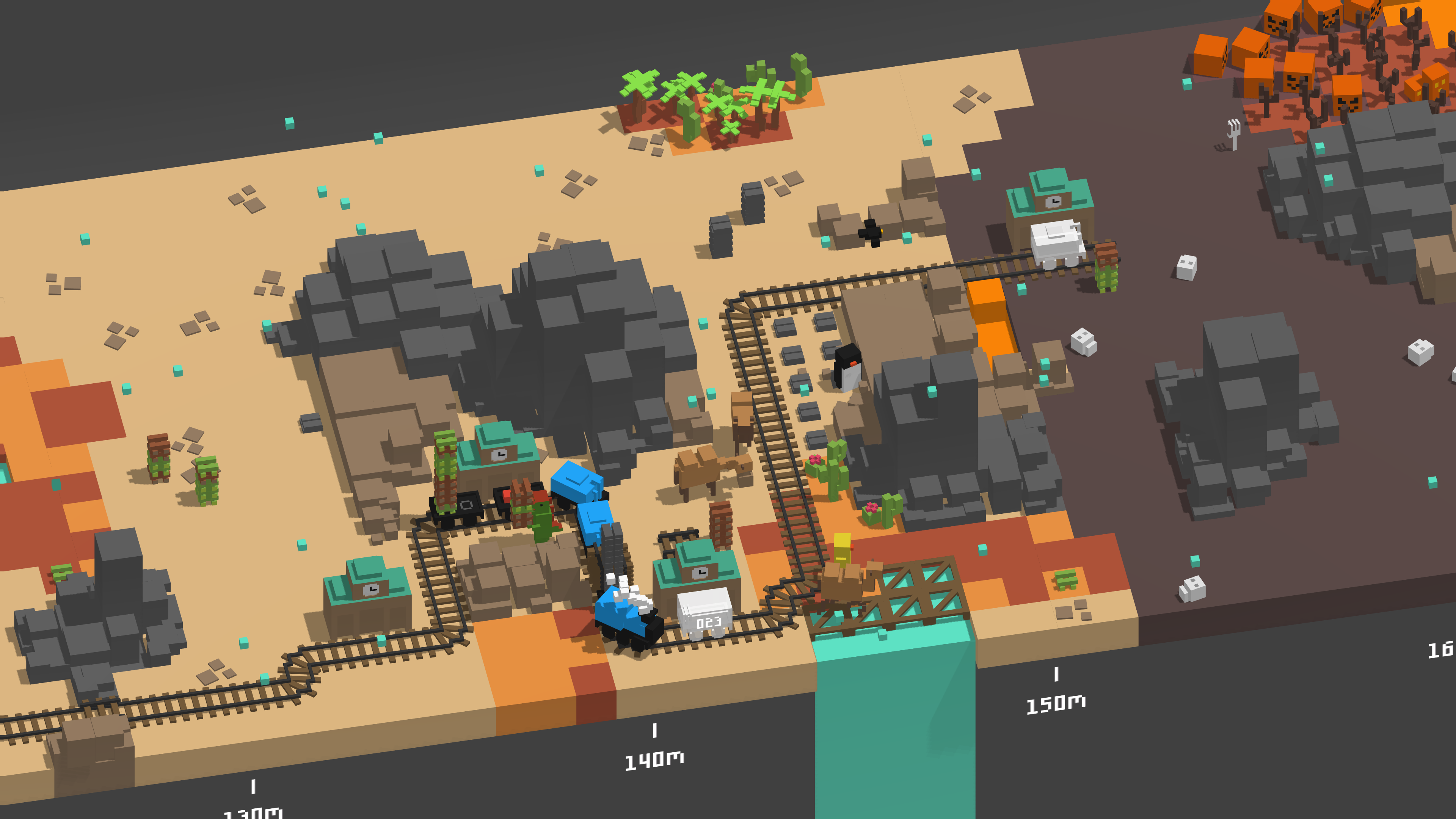 Unrailed primeras impresiones Avance Gamereactor