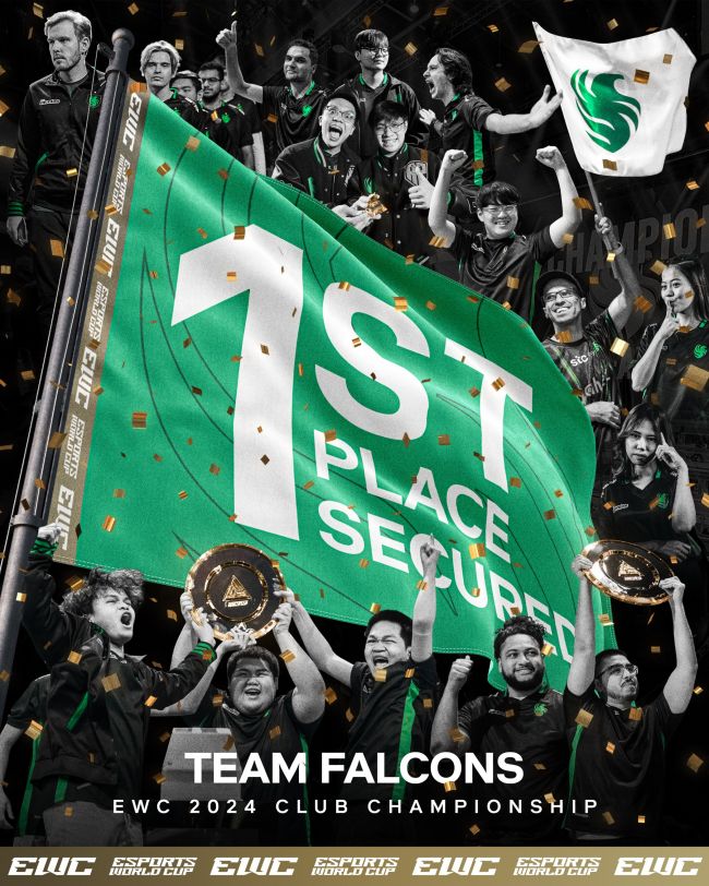 Team Falcons gana la Copa Mundial de Esports organizada por Arabia Saudí