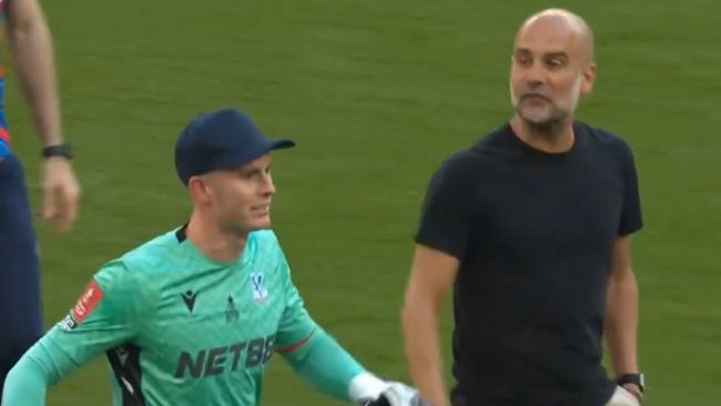 ¿Por qué se enfadó Pep Guardiola con el portero del Crystal Palace tras la final de la FA Cup?