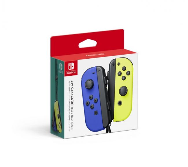 Los nuevos Joy-Con vienen en colores combinados