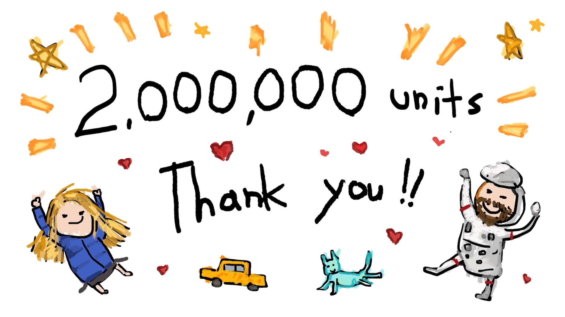 Pragmata firma su segundo millón de copias vendidas con un dibujo de agradecimiento de su protagonista