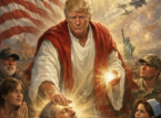 La imagen de Trump en AI como Jesucristo provoca reacciones violentas en medio de la disputa con el Papa Le&oacute;n