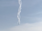 Un avi&oacute;n militar turco se rompe en pleno vuelo sobre Georgia