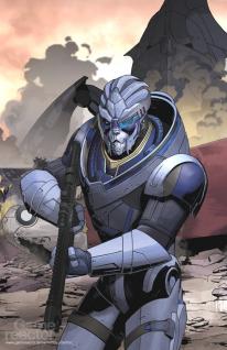 Cómic de Mass Effect para Garrus