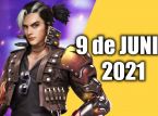 Códigos Free Fire hoy 9 de junio de 2021 y sus recompensas gratis