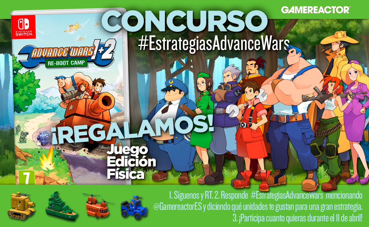 Draw: We are giving away Advance Wars 1+2: Re-Boot Camp as part of the #EstrategiasAdvanceWars contest
