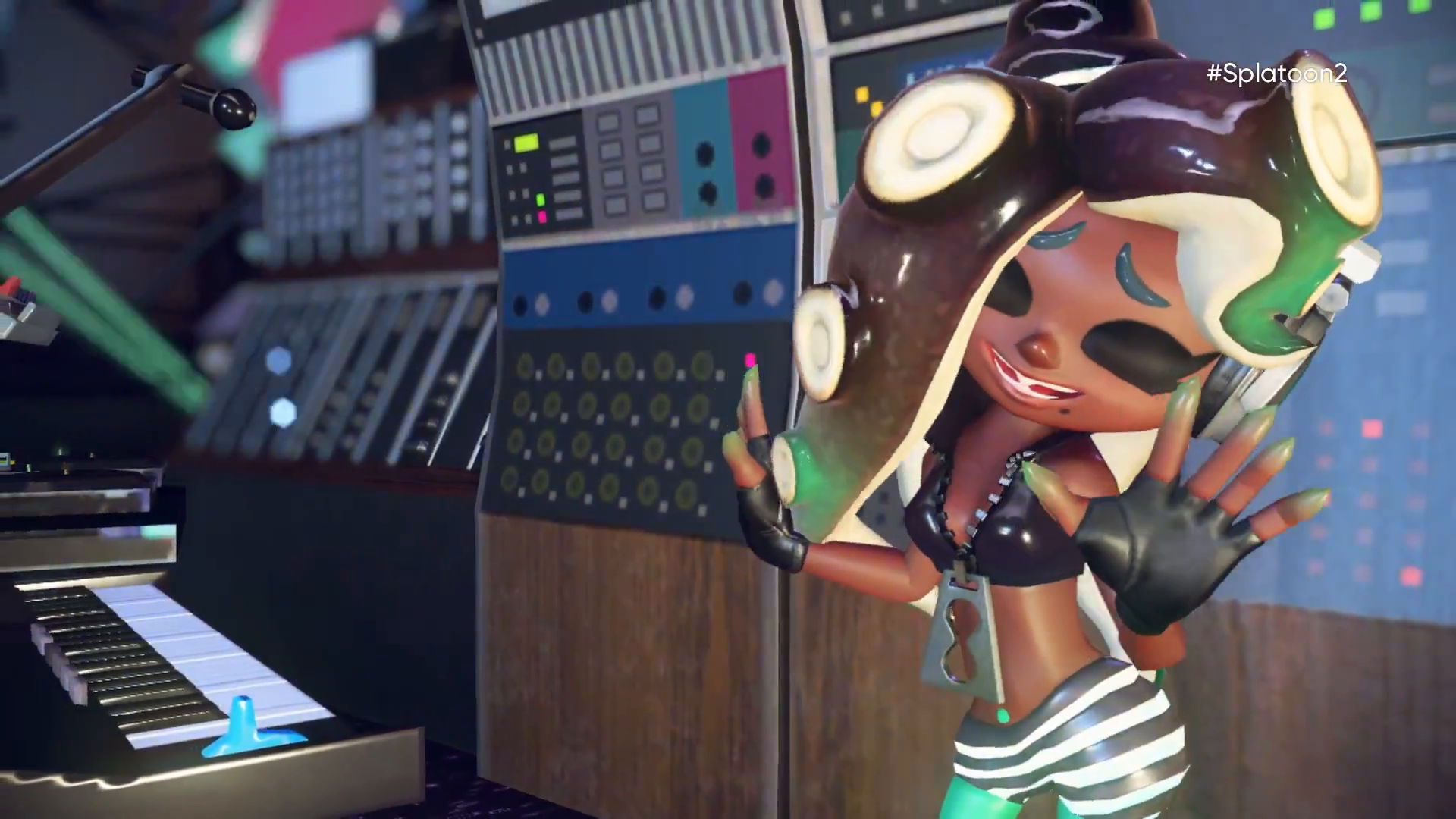 Marina y Perla, las idols de Splatoon 2 se presentan cantando