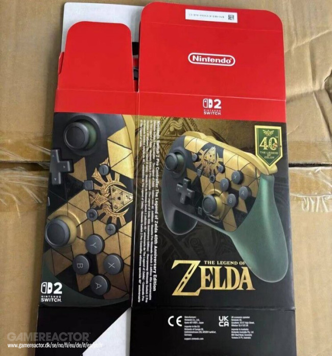 Filtración: Se confirma una Nintendo Switch 2 de The Legend of Zelda, y también un Pro Controller