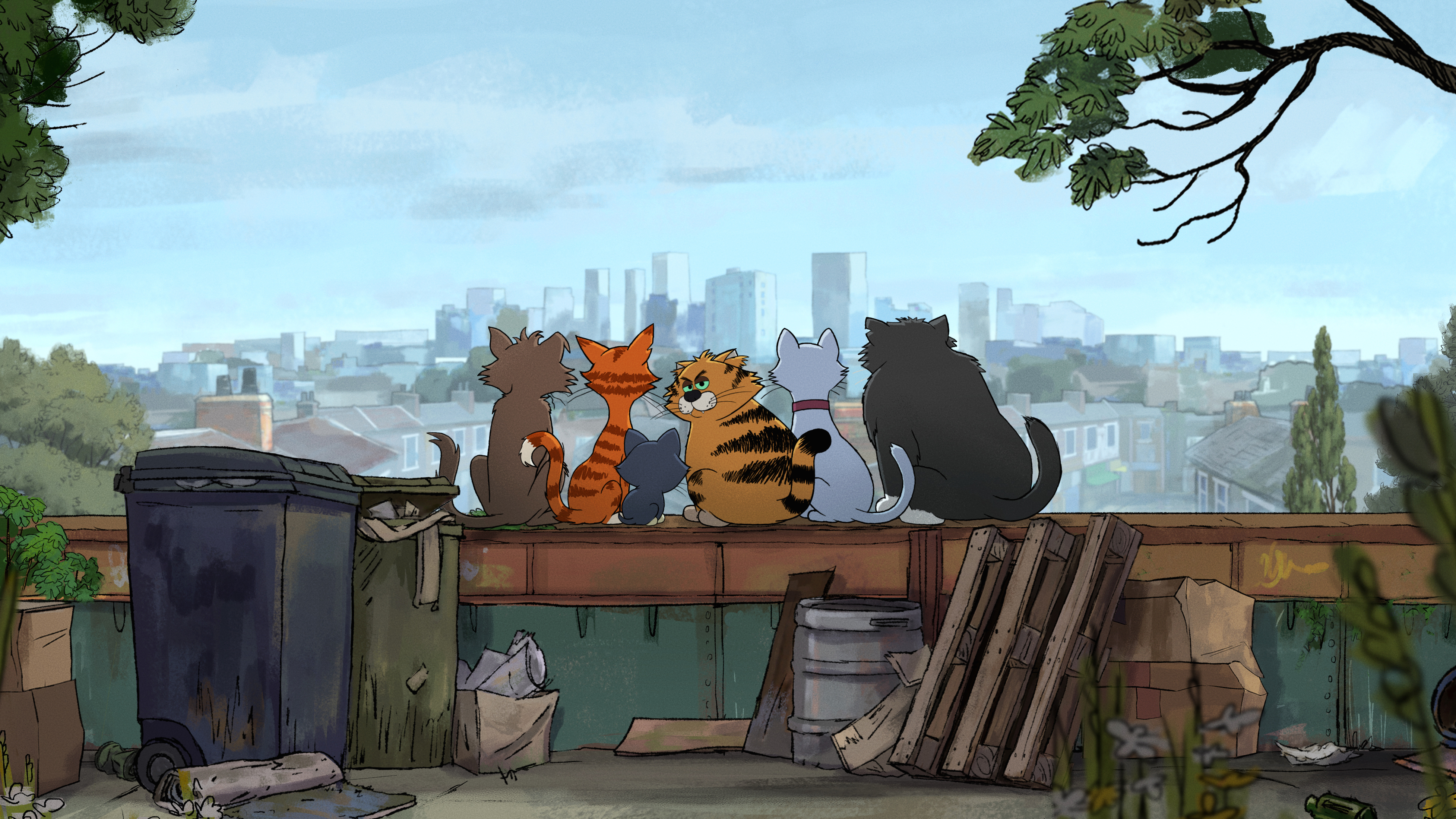 Alley Cats, lo nuevo de Ricky Gervais en animación, se estrena en Netflix el próximo 7 de agosto