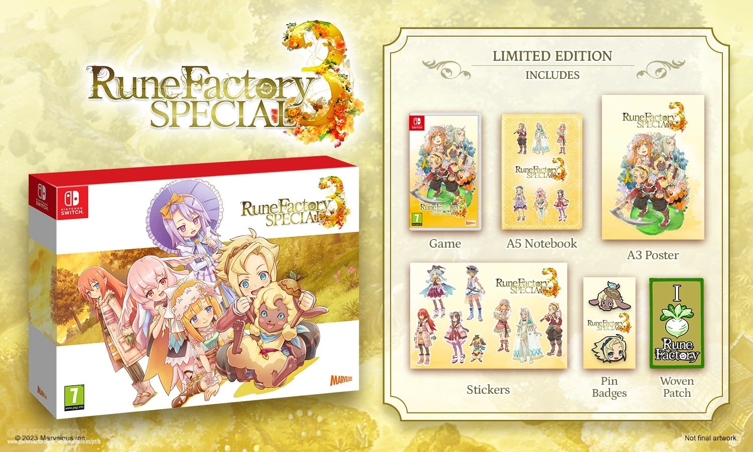 Rune Factory 3 Special confirms date in the west and physical edition