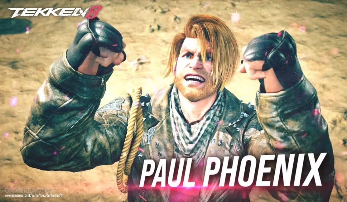 Paul Phoenix’s hair no longer stands up in Tekken 8