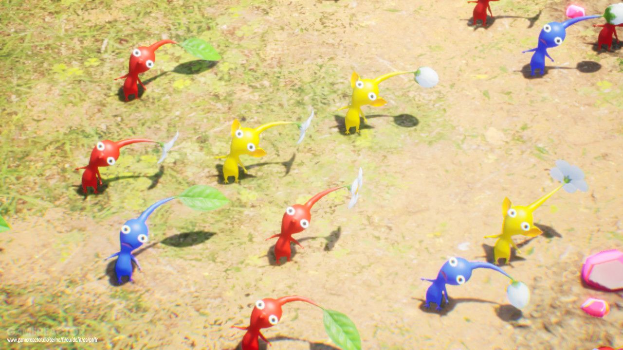 Los Pikmin hacen acto de presencia en Super Mario Galaxy: La película