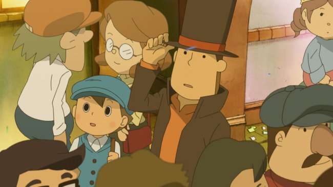 El Profesor Layton y la máscara de los prodigios