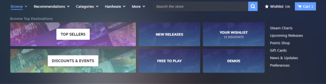 Valve está haciendo grandes cambios en la Tienda de Steam