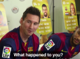 Los futbolistas del Barcelona juegan a FIFA 15