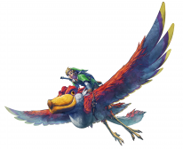 Volando en Zelda Skyward Sword