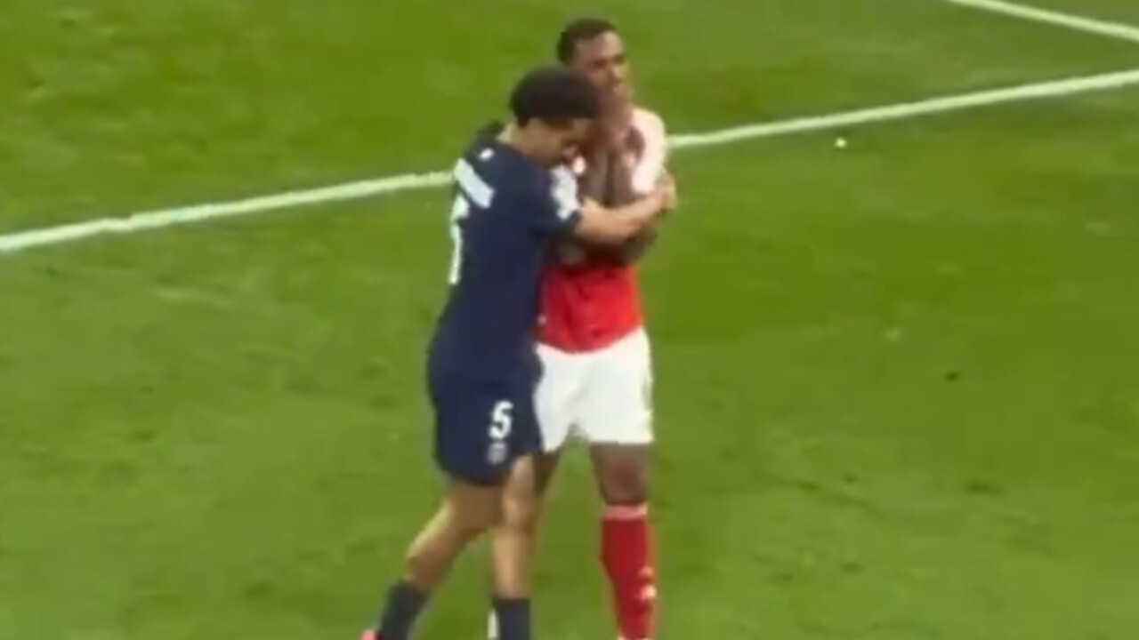 Marquinhos explica qué dijo a Gabriel en su emotivo abrazo en la final PSG-Arsenal