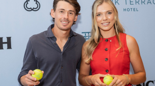 Alex de Miñaur y Katie Boulter se casaron en secreto el día de la final masculina de Wimbledon