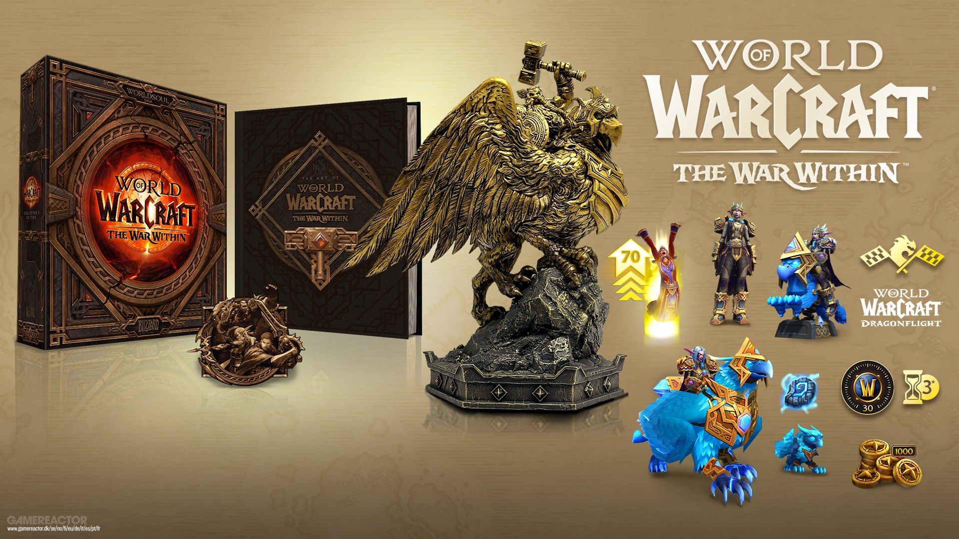 Blizzard abre la compra anticipada para la edición coleccionista de WoW: The War Within y tenemos los detalles de lo que contiene