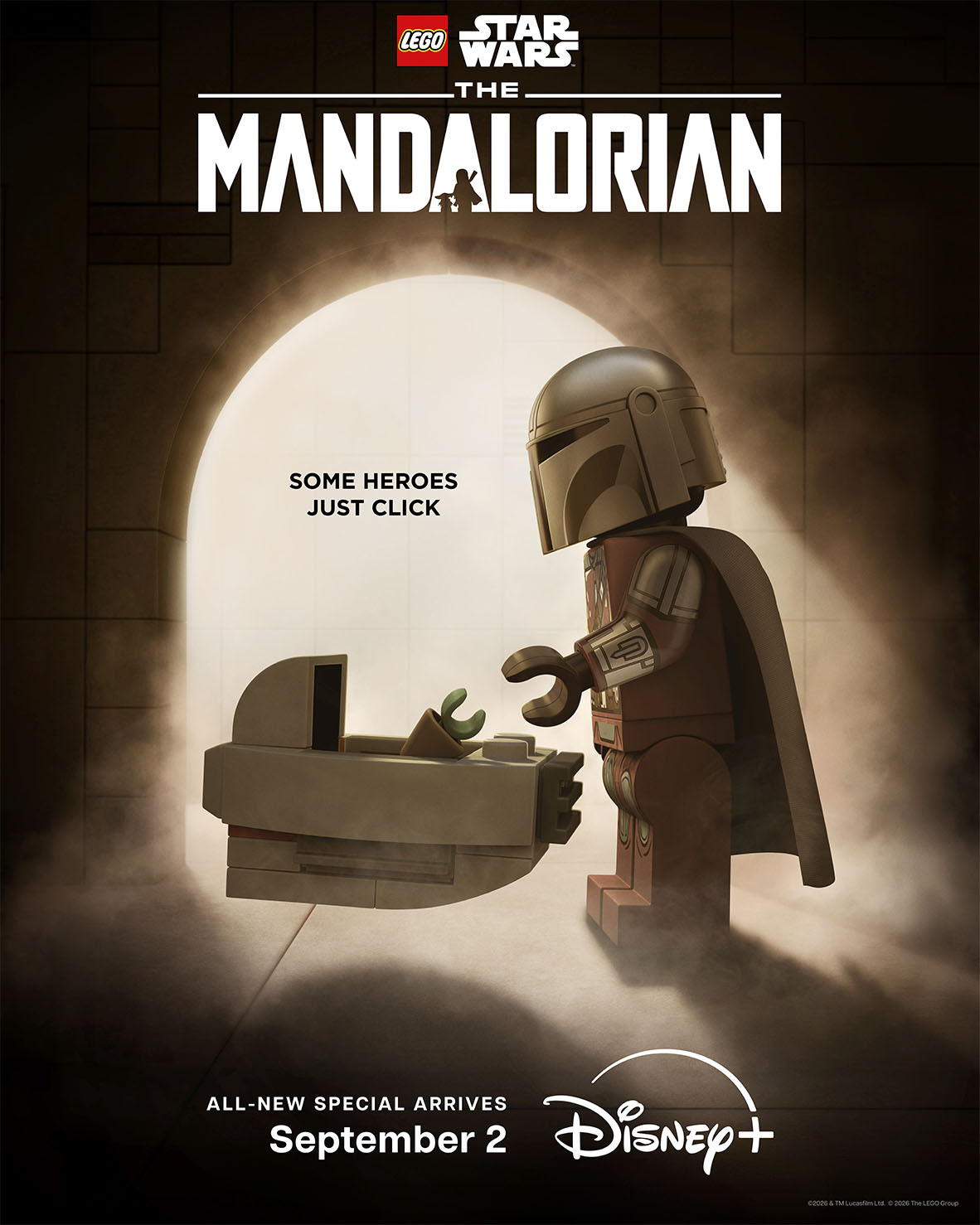 Star Wars lanzarán un especial a finales de verano de Lego Mandalorian en Disney+