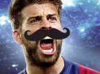 El videojuego de Piqué se deja bigote para sumarse a Movember