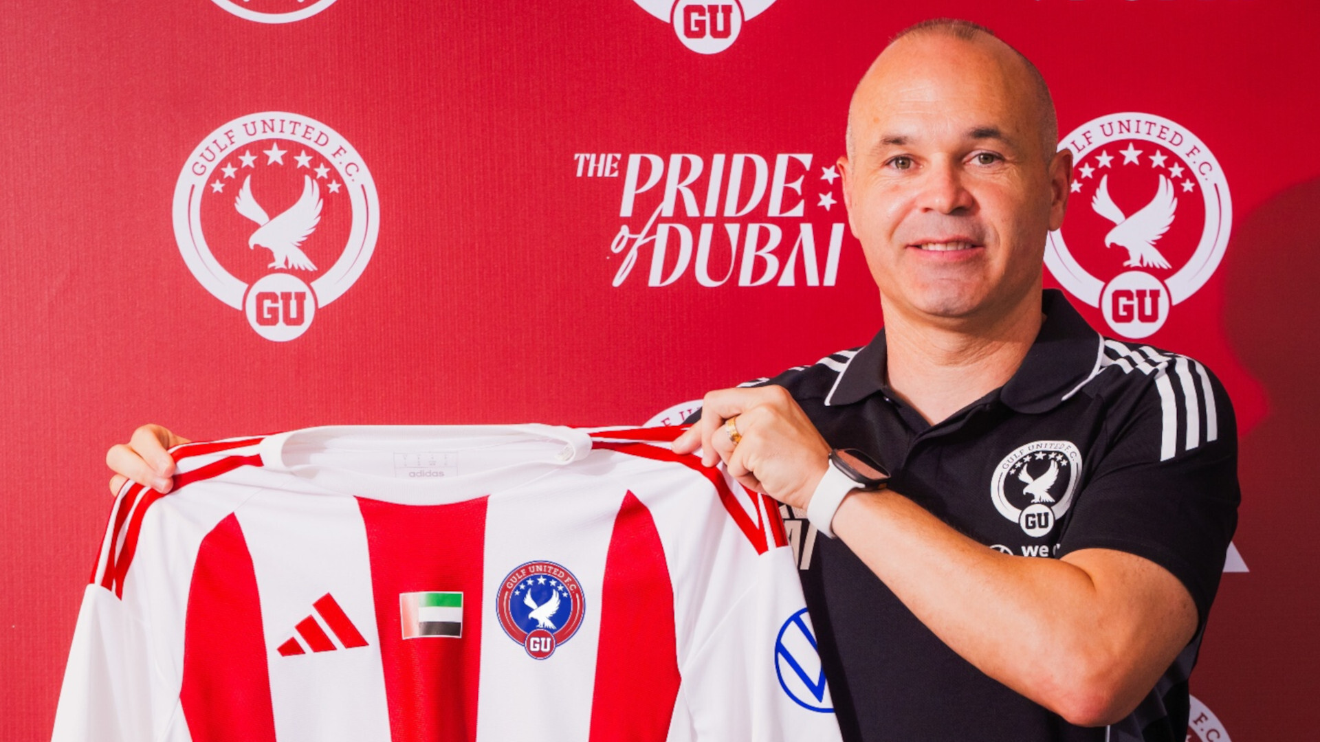 Andrés Iniesta elegido entrenador del Gulf United FC de Dubai