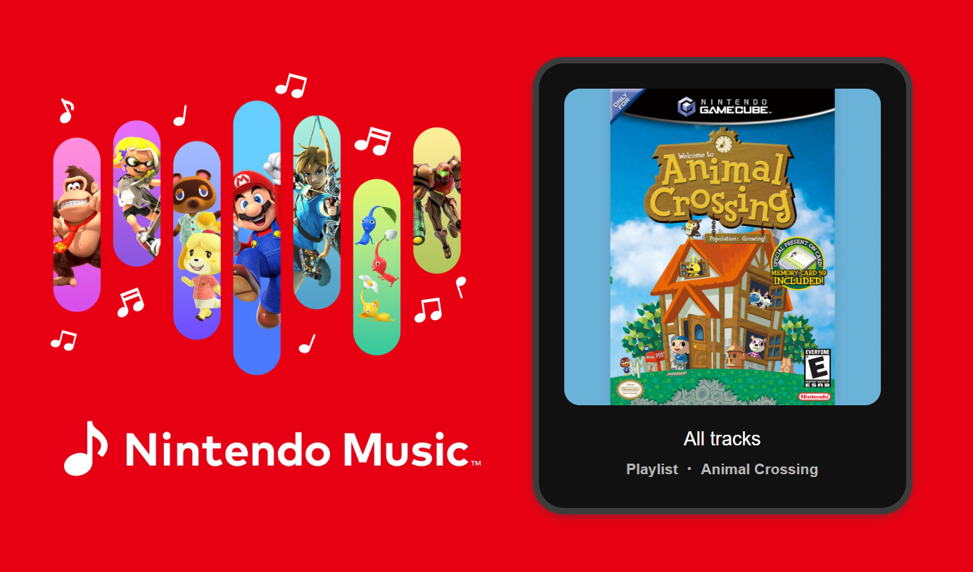 La música clásica de Animal Crossing ha llegado hoy a Switch Online