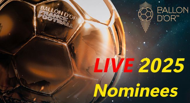 Balón de Oro 2025: todos los nominados y nominadas