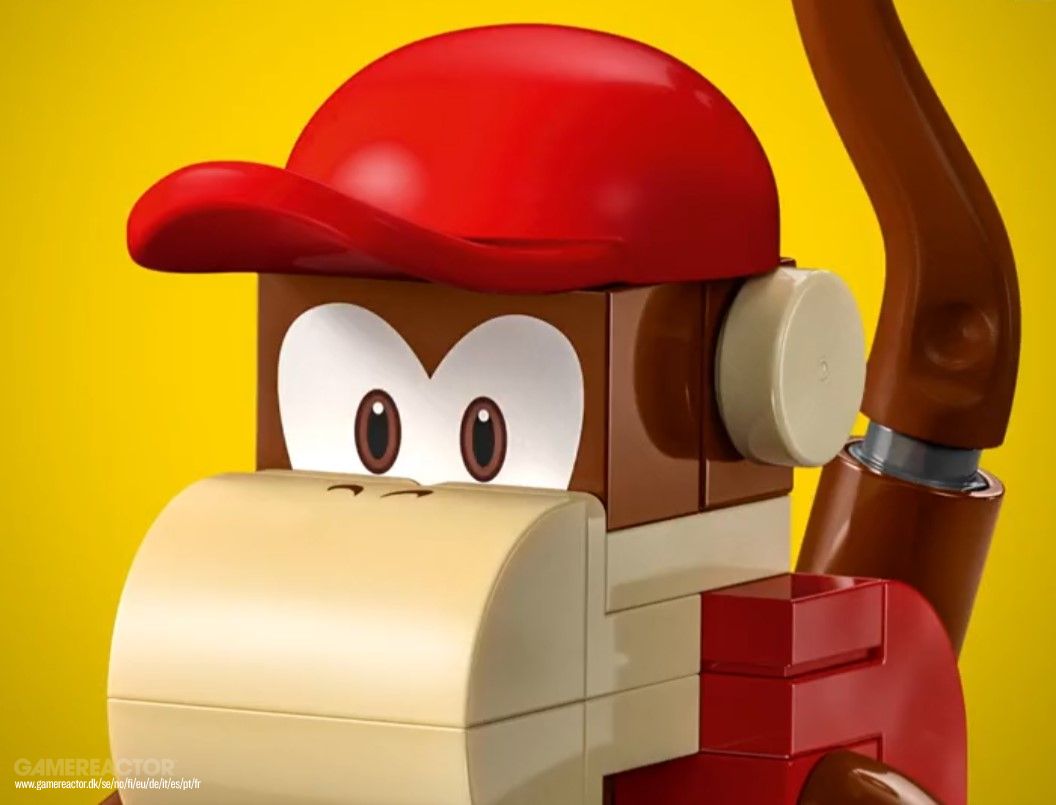 Donkey Kong and his family present their new Lego sets