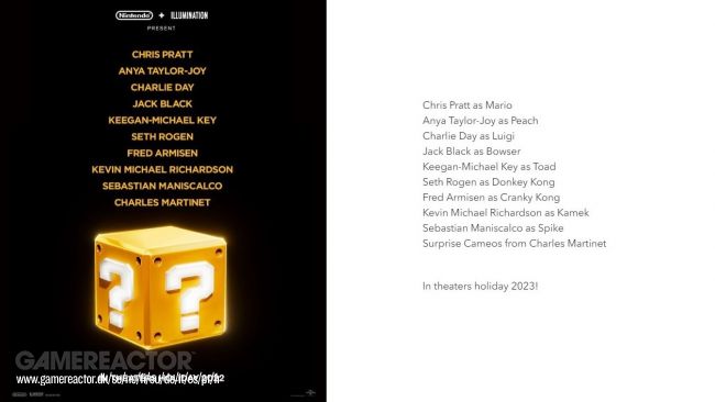 La película de Super Mario Bros. podría retrasarse hasta navidades de 2023
