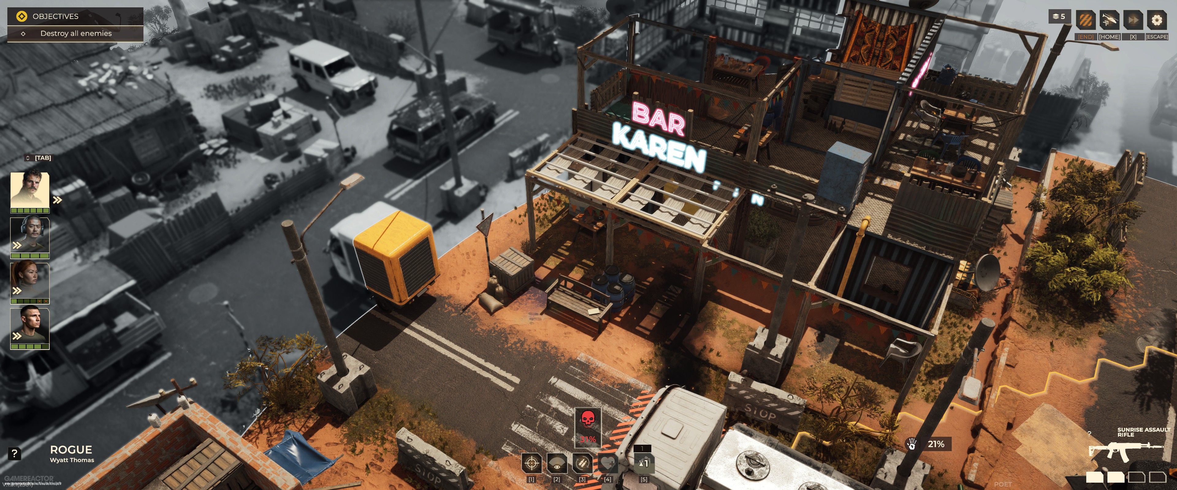 Impresiones de Warhounds: Un poco de XCOM mezclado con Jagged Alliance, pero en África